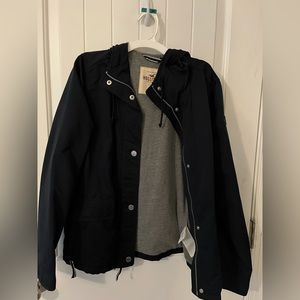 Navy blue Hollister jacket